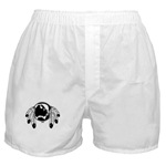 Native Art / First Nations Boxer Shorts, Original Native Art Spirit Buffalo Design by Canadian Metis Artist Kim Hunter Men's Native Art Gifts & Shirts First Nations Womens Gifts & Shirts art & design by Canadian Metis Artist / Designer Kim Hunter custom imprinted First Nations gifts & apparel available.