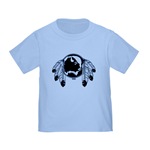 First Nations Art Baby T-shirt Native Art Infant / Toddler Baby T-Shirt & Shirts Original Native Art Baby's Spirit Buffalo Shirts Design Toddler & new born First Nations Native Art Gifts for Baby Boy's & Girls T-Shirts First Nations Childrens Gifts & Apparel art & design by Canadian Metis Artist / Designer Kim Hunter custom imprinted First Nations gifts & apparel available.