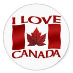 Canada Stickers Customizable Canada Souvenir Stickers