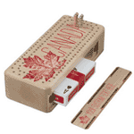 Canada Souvenir Crib Boards Canada Flag Souvenir Games customizable  Your Name Here Canada  Cribbage Boards