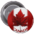 Canada souvenir buttons collections customizable Canada maple leaf buttons and pins Canadian flag buttons personalized Canada sports team button