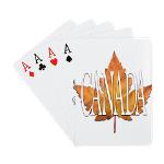 Canada Souvenir Playing Cards Canada Flag Souvenir Games customizable  Your Name Here Canada Playing Cards