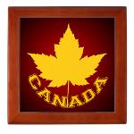 Varsity Canada Gift Boxes Sporty Canada Keepsake Boxes 