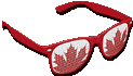 Canada souvenir sunglasses