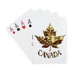 Canada Souvenir Playing Cards Canada Flag Souvenir Games customizable  Your Name Here Canada Playing Cards