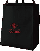 monogrammed Canada tote bags