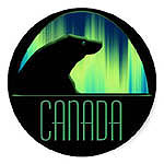 Canada Stickers Customizable Canada Souvenir Stickers