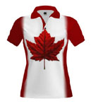 Canada Flag Team Polo Shirts Canada Souvenir Polo Shirts MyWear Collection are Handmade Soft, Breathable Fabric and a Classic, Relaxed fit. XS SM Med Lg XL 2xl 3xl 4xl Cool Canada Polo Shirts Collection for Women. Contact the Artist to Customize Your Own Canada Polo / Golf Shirt. 