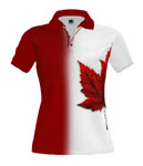 Canada Maple Leaf Golf Shirts Canada Flag Team Polo Shirts Canada Souvenir Polo Shirts MyWear Collection are Handmade Soft, Breathable Fabric and a Classic, Relaxed fit. XS SM Med Lg XL 2xl 3xl 4xl Cool Canada Polo Shirts Collection for Women. Contact the Artist to Customize Your Own Canada Polo / Golf Shirt. 