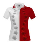 Canada Maple Leaf Golf Shirts Canada Flag Team Polo Shirts Canada Souvenir Polo Shirts MyWear Collection are Handmade Soft, Breathable Fabric and a Classic, Relaxed fit. XS SM Med Lg XL 2xl 3xl 4xl Cool Canada Polo Shirts Collection for Women. Contact the Artist to Customize Your Own Canada Polo / Golf Shirt. 