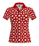 Canada Maple Leaf Golf Shirts Canada Flag Team Polo Shirts Canada Souvenir Polo Shirts MyWear Collection are Handmade Soft, Breathable Fabric and a Classic, Relaxed fit. XS SM Med Lg XL 2xl 3xl 4xl Cool Canada Polo Shirts Collection for Women. Contact the Artist to Customize Your Own Canada Polo / Golf Shirt. 