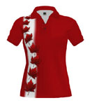 Canada Maple Leaf Golf Shirts Canada Flag Team Polo Shirts Canada Souvenir Polo Shirts MyWear Collection are Handmade Soft, Breathable Fabric and a Classic, Relaxed fit. XS SM Med Lg XL 2xl 3xl 4xl Cool Canada Polo Shirts Collection for Women. Contact the Artist to Customize Your Own Canada Polo / Golf Shirt. 