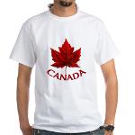 Canada T-shirt Red Canadian Maple Leaf T-shirts Canada Souvenir T-shirt for Men Women Kids & Baby