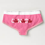 Customizable Canada Panties Thongs & Lady's Canada Souvenir Boy Brief Underwear 