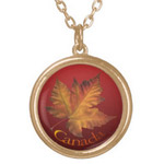 Canada Souvenir Jewelry Customizable Canada Necklaces Gifts 