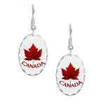 Classic Canada Souvenir Earrings Canada Maple Leaf 