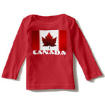 customizable Baby Canada shirts for baby boys and baby girls, Canada souvenir baby shirts collection