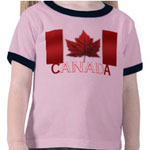 Canada Flag Souvenir Shirts