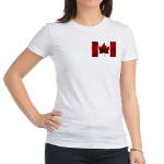 Canada Flag Jr. Jersey T-Shirt Canadian Souvenir 