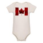 Canada Baby One-piece Organic Canada Baby Creeper