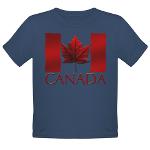 Organic Canada Flag Baby T-shirt Canada Souvenir Shirt