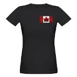 Canada Flag Shirt Organic Women's T-Shirt Souvenirs