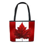 Canada Flag Bucket Bag Canada Flag Souvenir Tote Bags 