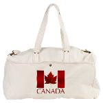 Canada Flag Gym Bag Canada Maple Leaf Souvenir Duffel Bag