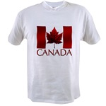 Canada Flag T-shirt Canada Flag Souvenir Value T-shirt Men's Canada Souvenir T-Shirts Canadian Maple Leaf Souvenir T-shirts & Gifts