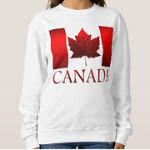 women's customizable Canada souvenir sweatshirts