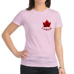 Canada Flag Jr. Jersey T-Shirt Canadian Souvenir 