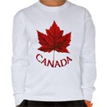 Canada Souvenir Kid's Long Sleeve Shirts Collection 