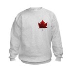 Canada Maple Leaf Kid's Souvenir Sweatshirt