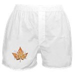 Autumn Canada Souvenir Boxer Shorts Underwear 