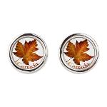 Canada Souvenir Cufflinks Stylish Canada Cufflinks and Canada Flag Souvenir Cufflinks