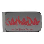 Personalized Canada souvenir money clips Canada flag money clips and Canadian maple leaf money clip and Canada souvenir money clips collection