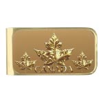 Personalized Canada souvenir money clips Canada flag money clips and Canadian maple leaf money clip and Canada souvenir money clips collection