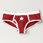 Customizable Canada Panties Thongs & Lady's Canada Souvenir Boy Brief Underwear 