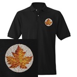 Canada Polo Shirt - Men Canada Souvenir Men's Polo / Golf Shirt Canada Maple Leaf  Polo / Golf Shirt