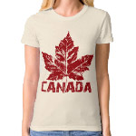 organic Canada souvenir women's t-shirt souvenir zazzle collection is fully customizable. See Kim's latest organic Canada lady's t-shirt souvenir collection on Zazzle. Plus size and personalized eco-friendly women's Canada shirts available. This Canada souvenir collection is organic and fully customizable. Personalize Kim's Canada Souvenir organic shirts online.