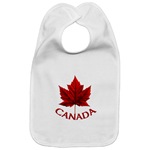 Canada baby bib Canada Souvenir Baby Bib Maple Leaf Baby Bib Canada Souvenir