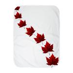 Canada Maple Leaf Baby Blanket Canada Souvenir Infant Gifts