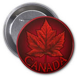 Canada Buttons & Pins Canada Souvenir Buttons Collection 