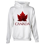 Canada Maple Leaf Souvenir Hooded Sweatshirt Men's Canada Souvenirs Hoodies Shirt Canada Souvenir Gifts T-Shirts Canadian Maple Leaf Shirts Canada Flag Souvenir Shirts for Men Women Boys Girls Cool Red Canada Maple Leaf Souvenir T-shirts & Gifts