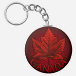 Personalized Canada Souvenir Key Chains