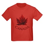 Kid's Canada T-shirt Boys & Girls Canada Souvenir  T-shirts Canada Kid's T- Shirt Canadian Flag  & Maple Leaf Children's T-shirts & Souvenirs Shop Online