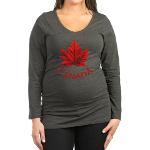 Long Sleeve Canada Maternity Shirts Canada Souvenir Shirts Long Sleeve