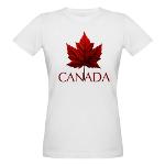 Canada Souvenir Organic Women's Canada T-Shirt