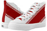 customizable Canada sneakers, high top Canada flag running shoes canvas runners and personalized Canada souvenir deck shoes online.