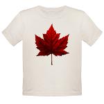 Organic Canada Baby T-shirt Canada Maple Leaf Baby Shirt